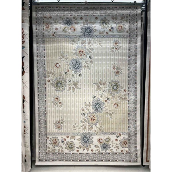 Turkish VELOURA Rug A346S Sky GRAY Size 300*400