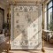 Turkish VELOURA Rug A346S Sky GREEN Size 50*80
