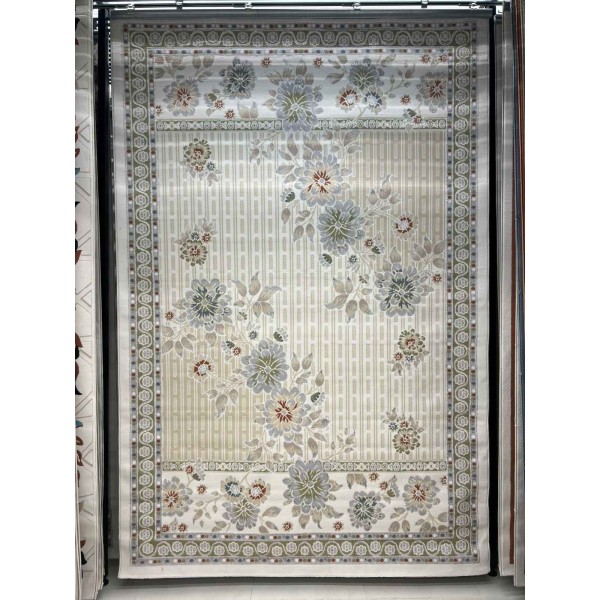 Turkish VELOURA Rug A346S Sky GREEN Size 50*80