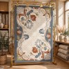 Turkish VELOURA Rug A339S Sky BLUE Size 200*300