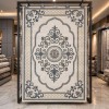 سجاد تركي فيلورا A451A سماوي مقاس 150*220
