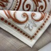 Turkish VELOURA Rug A451A Sky TILE Size 100*200