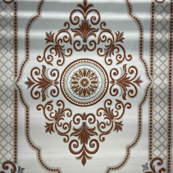 Turkish VELOURA Rug A451A Sky TILE Size 100*200