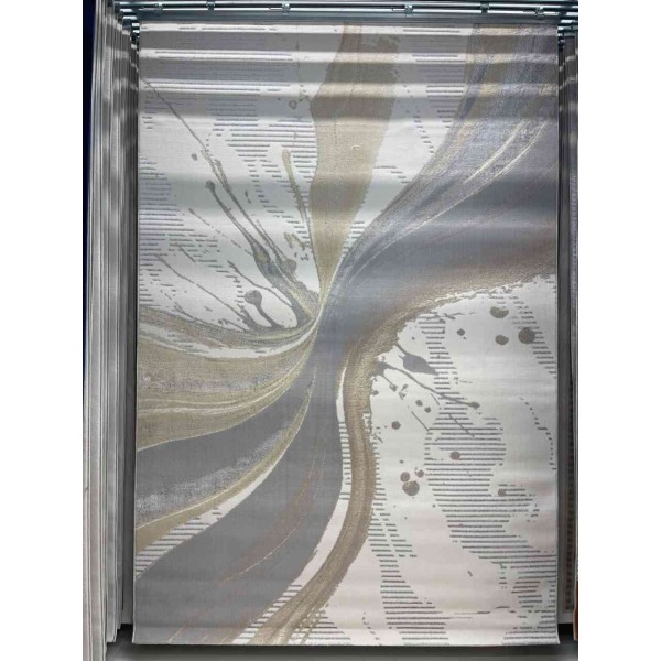 Turkish VELOURA Rug A452A Sky GRAY Size 150*220