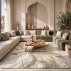 سجاد تركي فيلورا A453A اخضر مقاس 150*220