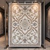 سجاد تركي فيلورا A456A بيج مقاس 80*150