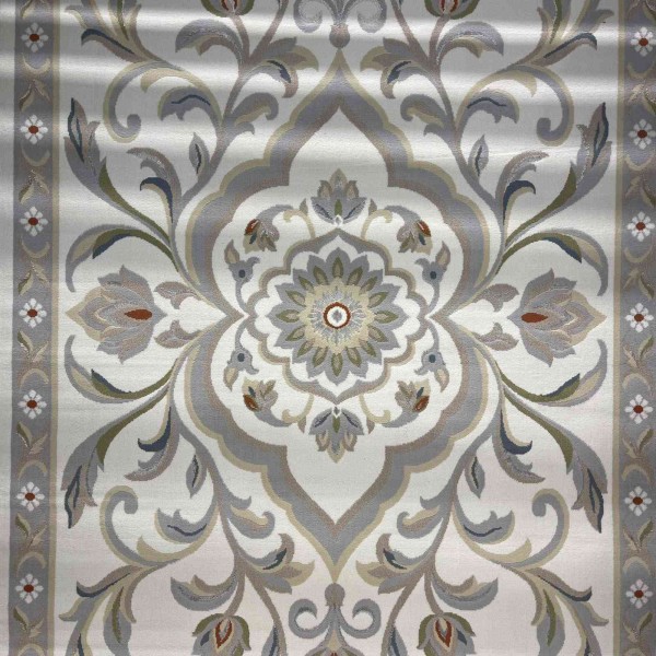 Turkish VELOURA Rug A456A Sky GRAY Size 100*300
