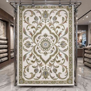 سجاد تركي فيلورا A456A اخضر مقاس 250*350