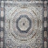 Turkish VERONA Bohemian Rug KO61A beige multi aqua Size 100*200