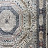 Turkish VERONA Bohemian Rug KO61A beige multi aqua Size 100*200