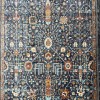 Turkish VERONA Bohemian Rug KP79A dark blue pink Size 100*200