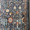 Turkish VERONA Bohemian Rug KP79A dark blue pink Size 100*200