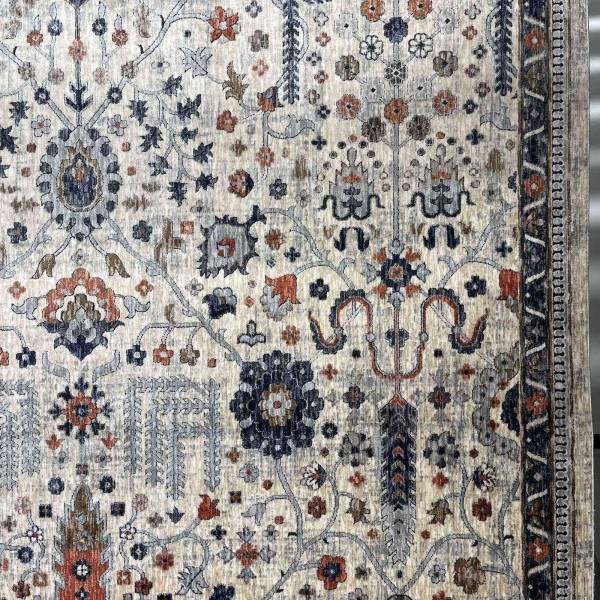 سجاد فيرونا بوهيمي تركي KP79A بيج مولتي اكوا مقاس 100*200