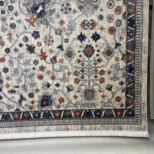 سجاد فيرونا بوهيمي تركي KP79A بيج مولتي اكوا مقاس 100*200