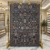 Turkish VERONA Bohemian Rug KP79A multi aqua rose Size 100*300