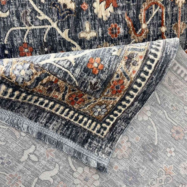 Turkish VERONA Bohemian Rug KP79A multi aqua rose Size 100*300