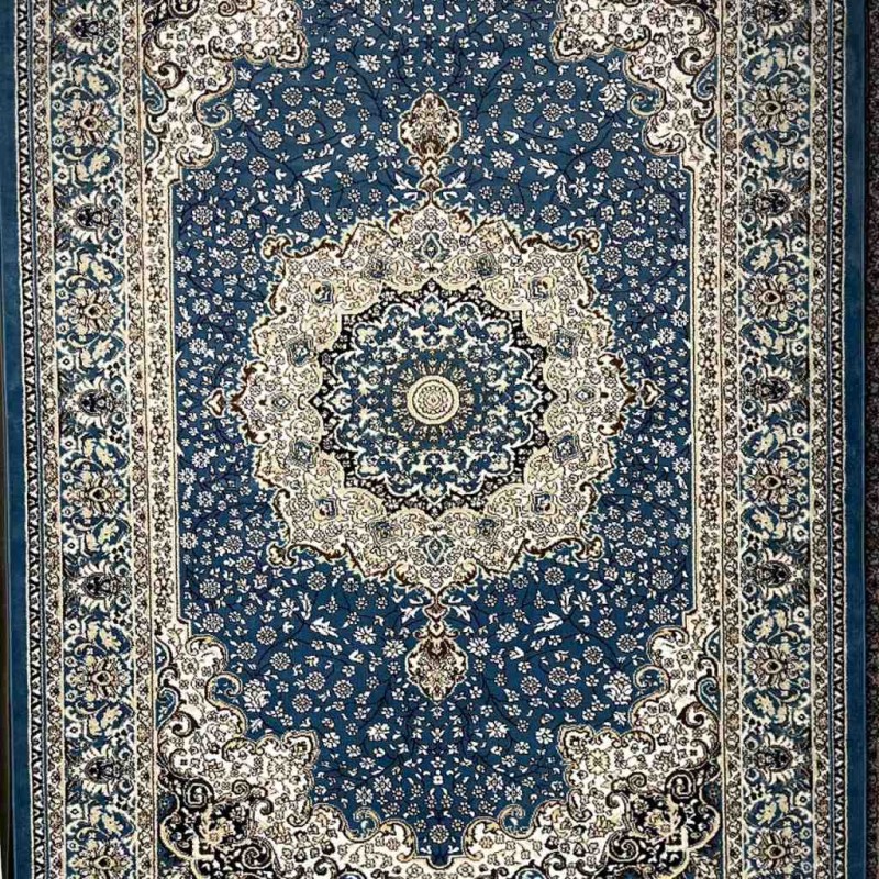 سجاد شيراز تركي 7095L سماوي مقاس 150*220