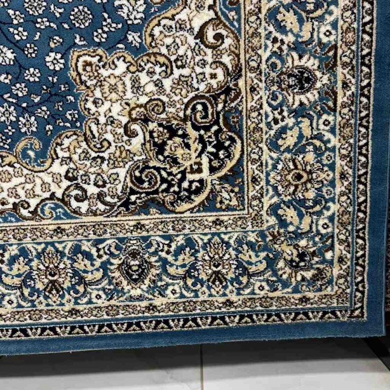 سجاد شيراز تركي 7095L سماوي مقاس 150*220