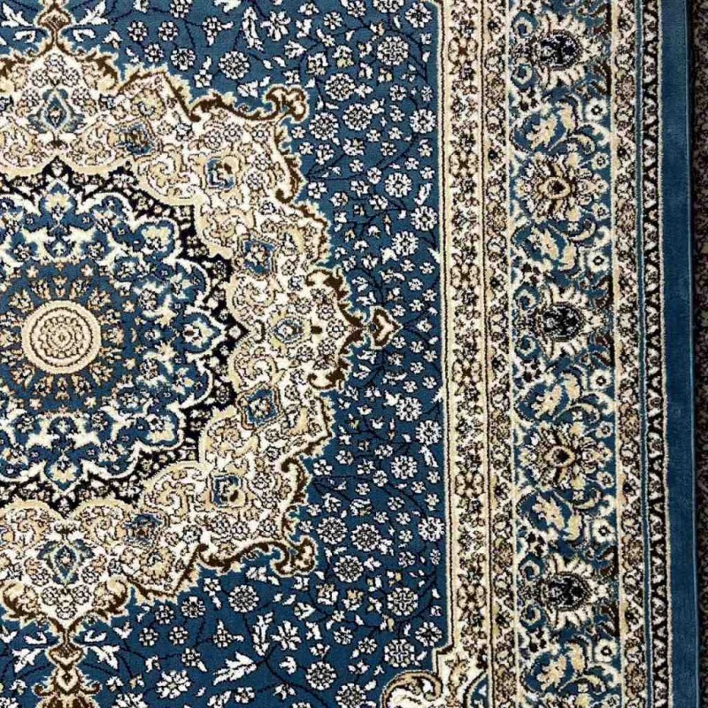 سجاد شيراز تركي 7095L سماوي مقاس 150*220