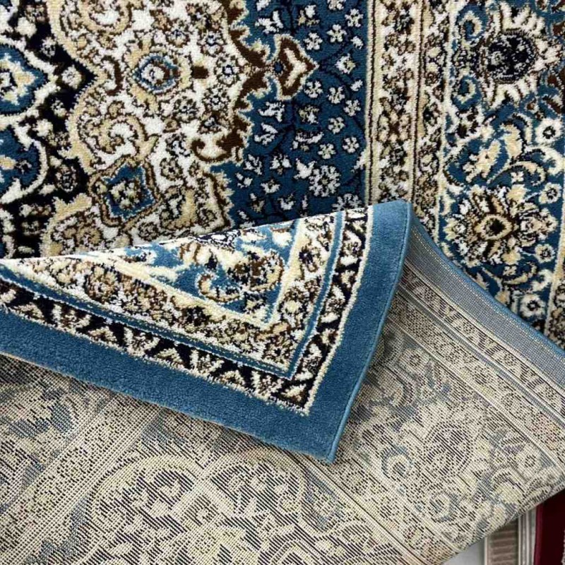 سجاد شيراز تركي 7095L سماوي مقاس 150*220