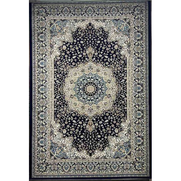 سجاد شيراز تركي 7095L كحلي مقاس 400*400
