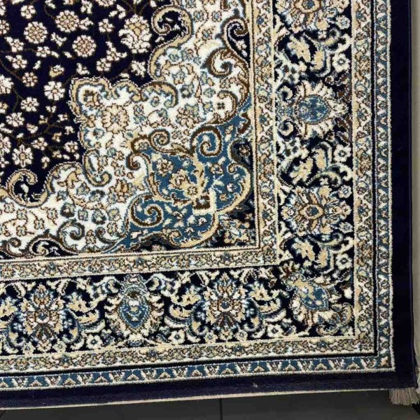 سجاد شيراز تركي 7095L كحلي مقاس 400*400