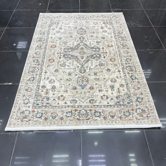 Bohemian Max Turkish Carpet B011B Beige Color Size 50*80