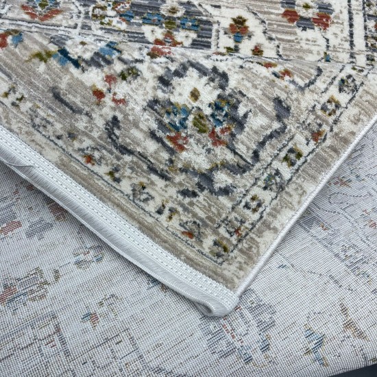 Bohemian Max Turkish Carpet B011B Beige Color Size 100*200