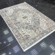 Bohemian Max Turkish Carpet B011B Gray Color Size 100*200