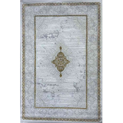 سجاد تركي موطو 049770 ذهبي درجة اولا  مقاس 150*220