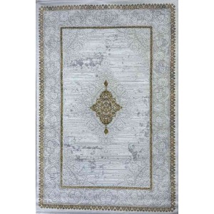 Turkish carpet Motto 049770 golden first class size 150*220