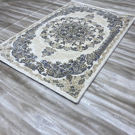 Classic Shiraz Carpet AA326c Light Beige 100*300