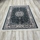 Turkish samarkandi carpet A027A cyan size 120*170