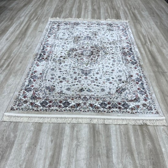 Turkish Samarkandy carpet A027A beige beige size 200*300