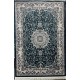 Turkish samarkandi carpet A027A cyan size 100*300