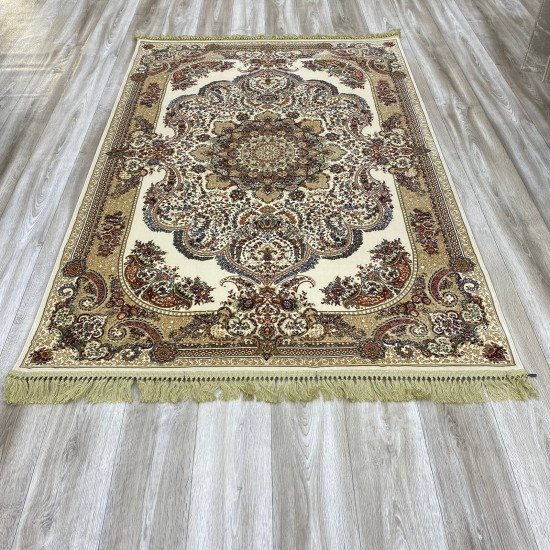 Bulgarian Adora Carpet 1610.000 knots 01465A Cream Cream