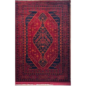 سجاد تركي بخارى نقشة افغاني 1505 بابل احمر مقاس 100*200