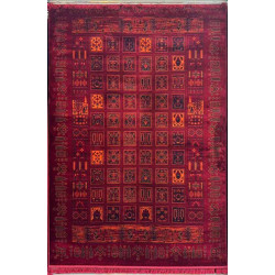 سجاد تركي بخارى نقشة افغاني 1511 بابل احمر مقاس 50*80 سجاد تركي بخارى نقشة افغاني 1511 بابل احمر مقاس 50*80