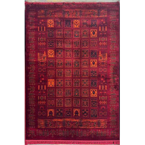 سجاد تركي بخارى نقشة افغاني 1511 بابل احمر مقاس 100*300 سجاد تركي بخارى نقشة افغاني 1511 بابل احمر مقاس 100*300