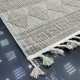 Turkish Batara Burlap Carpet L0027B brown beige Size 200*300