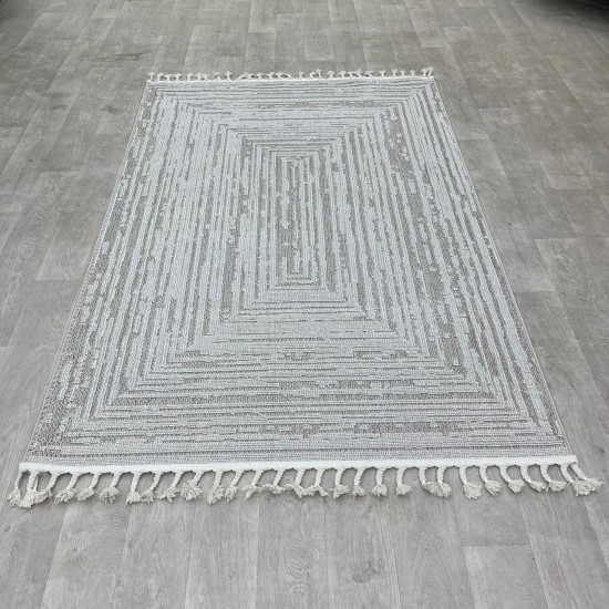 Turkish burlap rugs B777A beige color