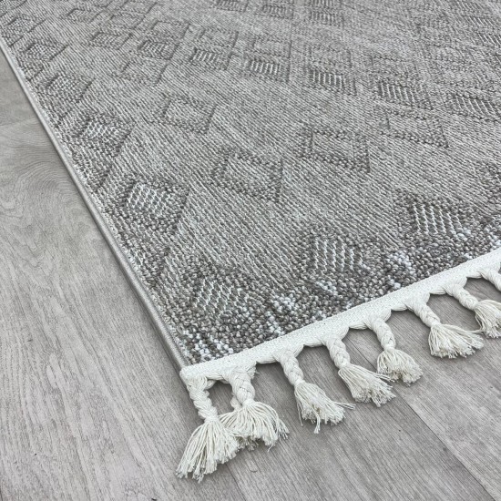 Turkish burlap rugs B795A beige color