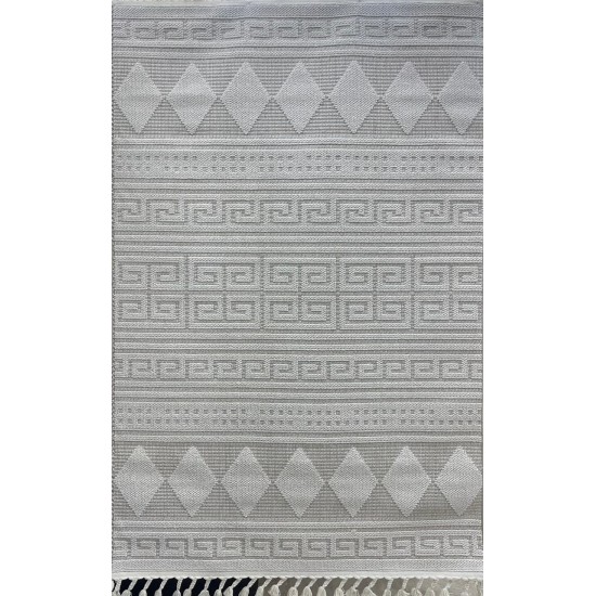 Turkish burlap rugs B979A beige color