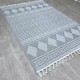 Turkish burlap rugs B979A gray color