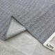 Turkish burlap rugs B787B gray color