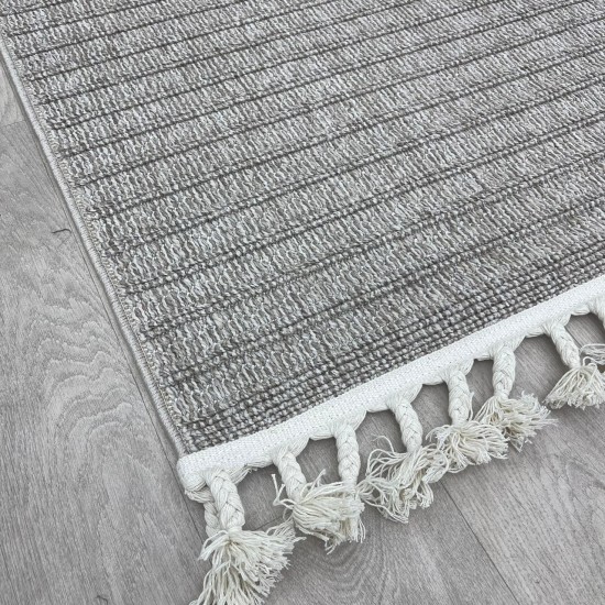 Turkish burlap rugs B787B beige color