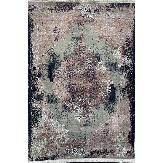 Bvlgari Rugs Aura 0182UA Ivory with Brown Lions