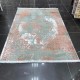 Bulgarian carpets Aura 182, green with orange