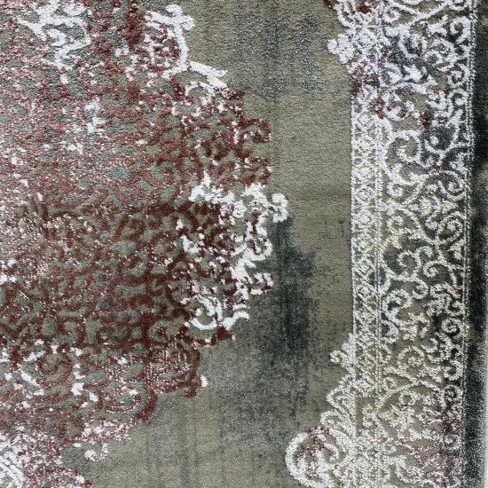 Bvlgari Rugs Aura 182 Ivory with Mauve