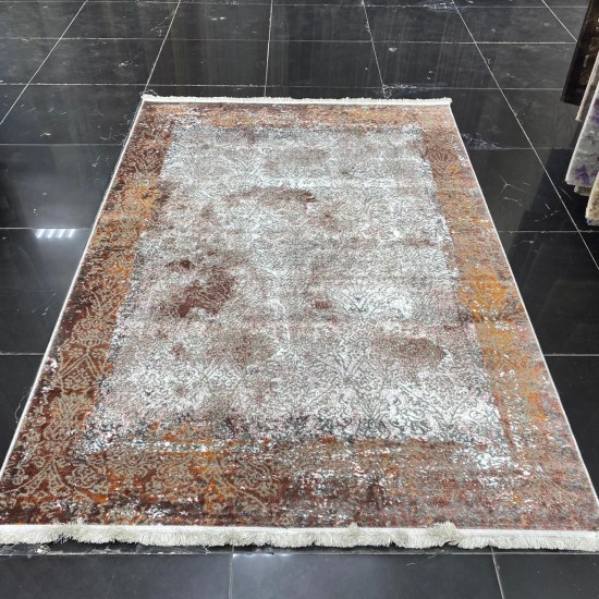 Bulgarian carpets Aura 182 gray with brown